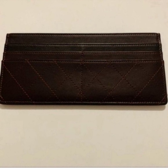 CHANEL | Insert | Calfskin Stitched Removable Insert | Burgundy - Picture 5 of 14